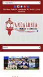 Mobile Screenshot of andalusiachamber.com